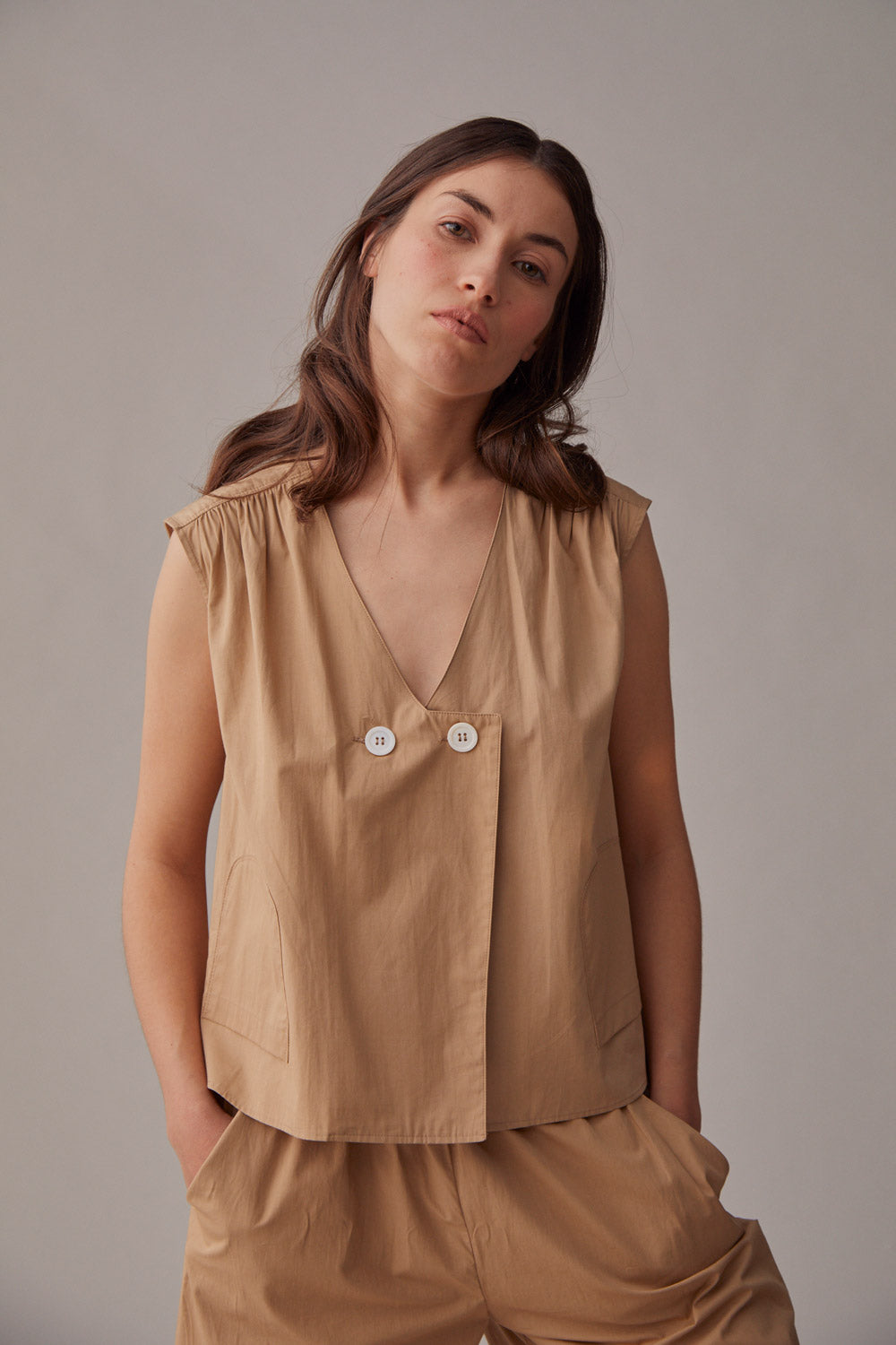 The Two Buttons Vest 02