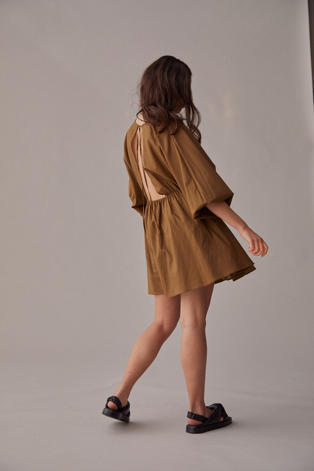 The Open Back Mini Dress 03