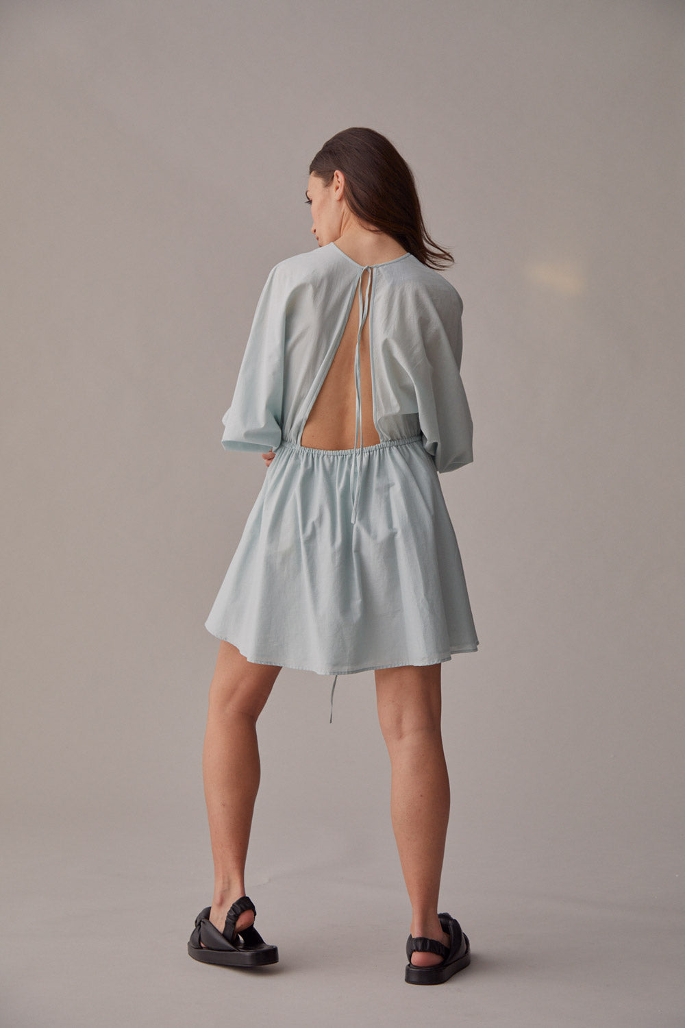 The Open Back Mini Dress 03