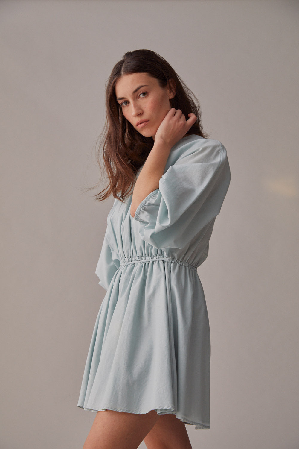 The Open Back Mini Dress 03