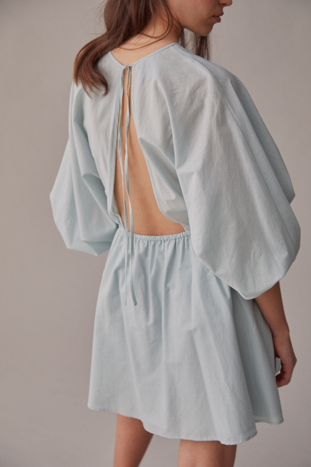 The Open Back Mini Dress 03